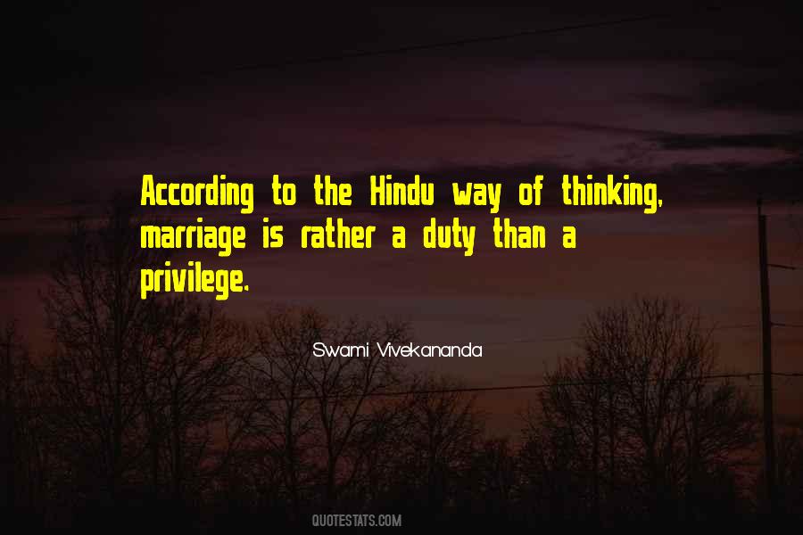 Quotes About Hindu Marriage #762031