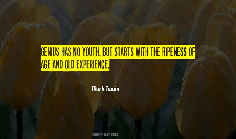 Quotes About Youth And Age #275679