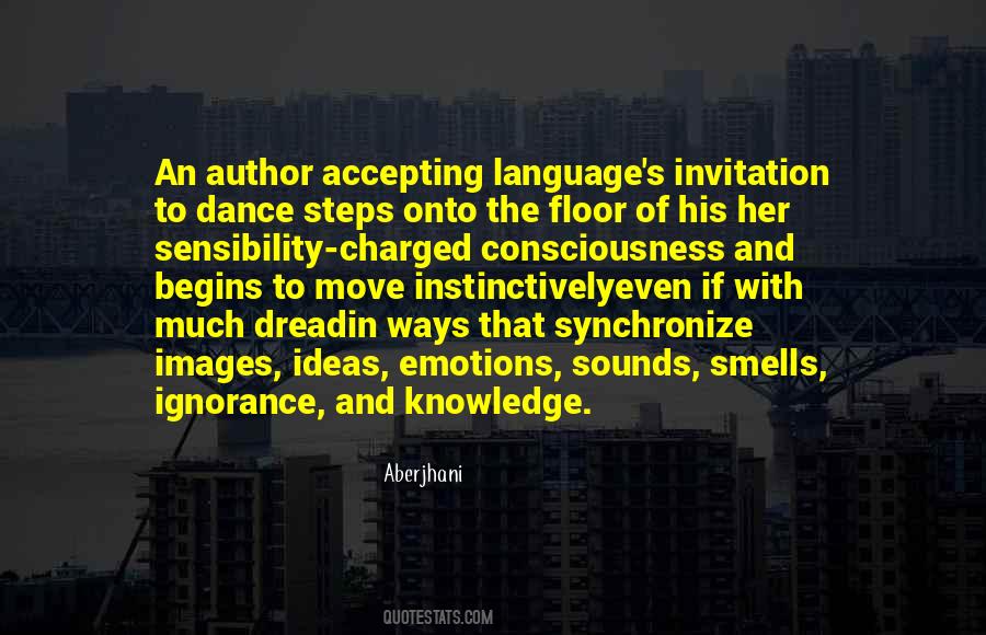 Quotes About Language And Knowledge #1643186