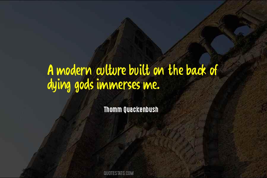 Quotes About Modern Culture #311930