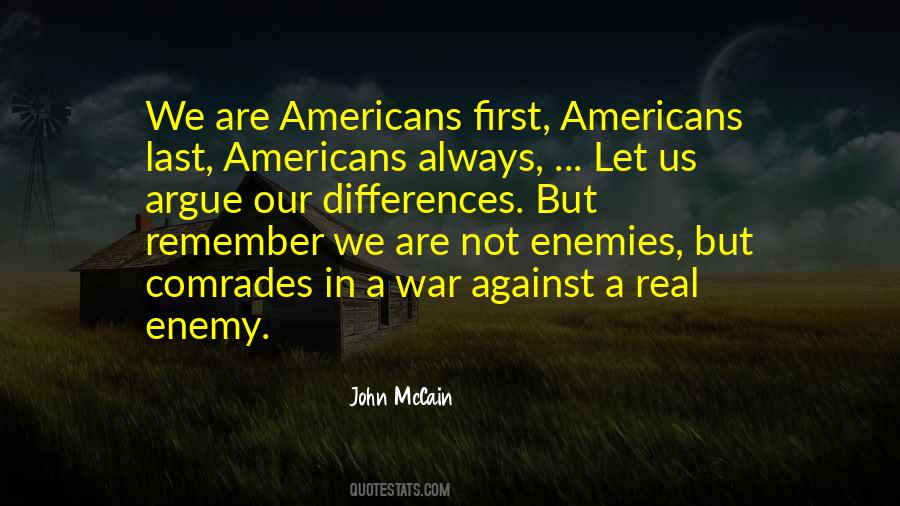 Quotes About Enemies In War #311974