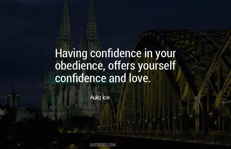 Quotes About Having Confidence In Yourself #1459489