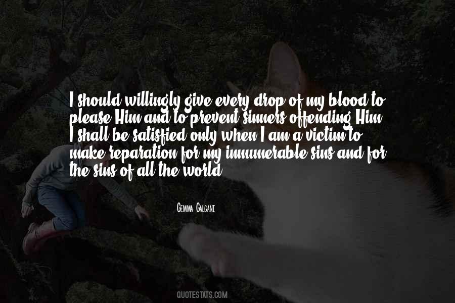 Quotes About Giving Blood #262993