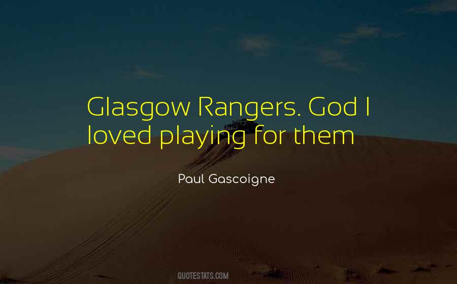 Quotes About Glasgow #177670