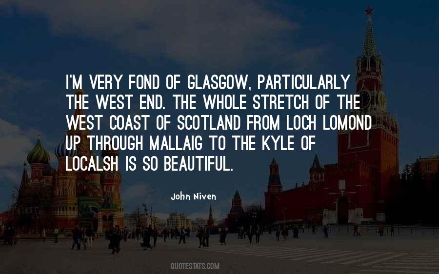 Quotes About Glasgow #437137