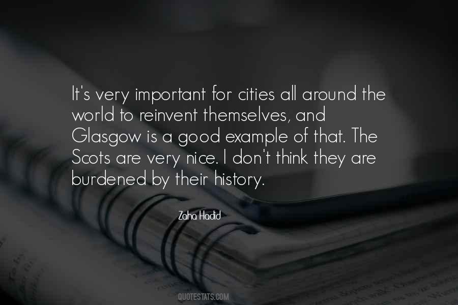 Quotes About Glasgow #554473
