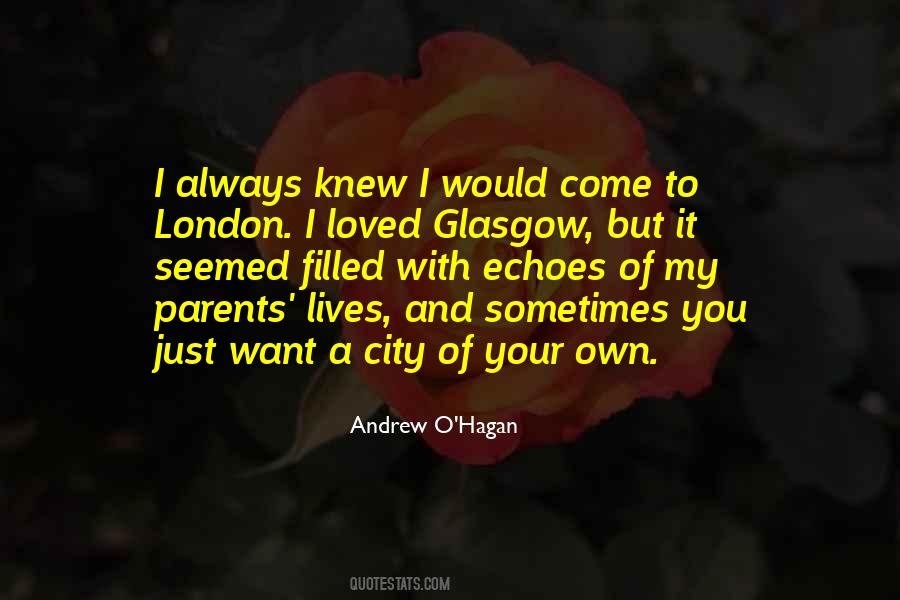 Quotes About Glasgow #941928