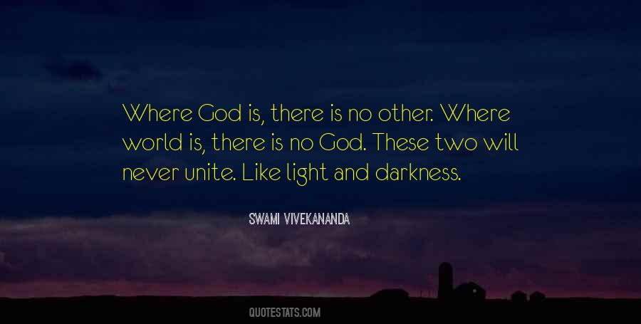 Quotes About Light And Darkness #1468619