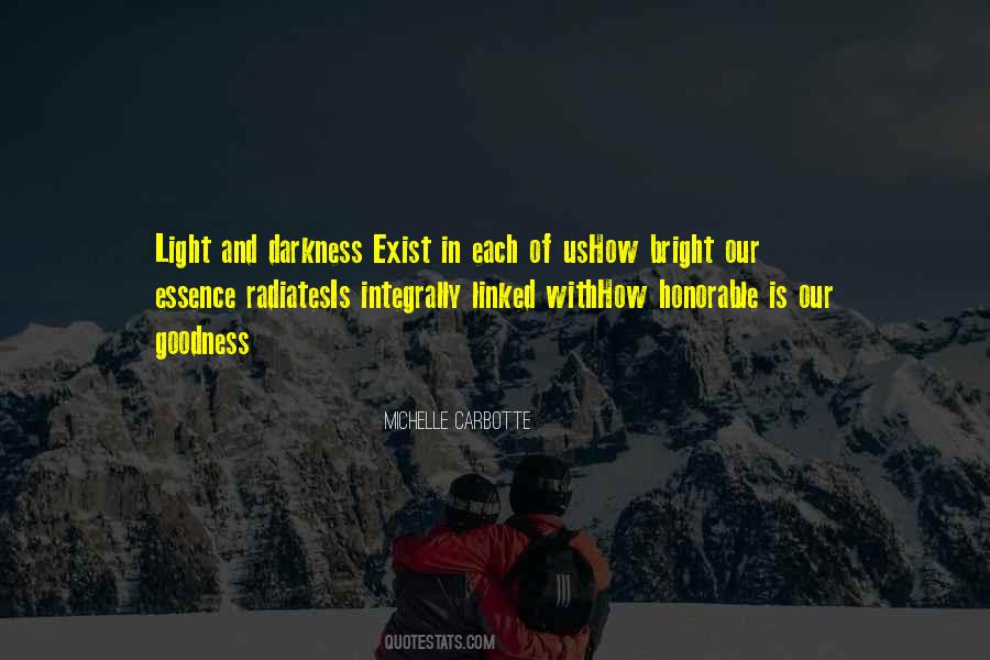 Quotes About Light And Darkness #1585827