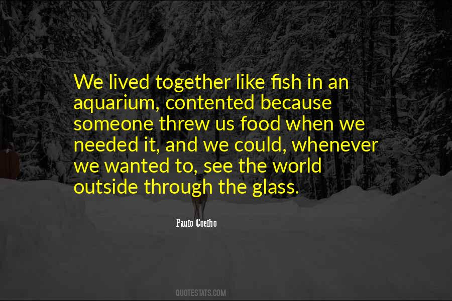 Quotes About Aquarium Fish #1285385