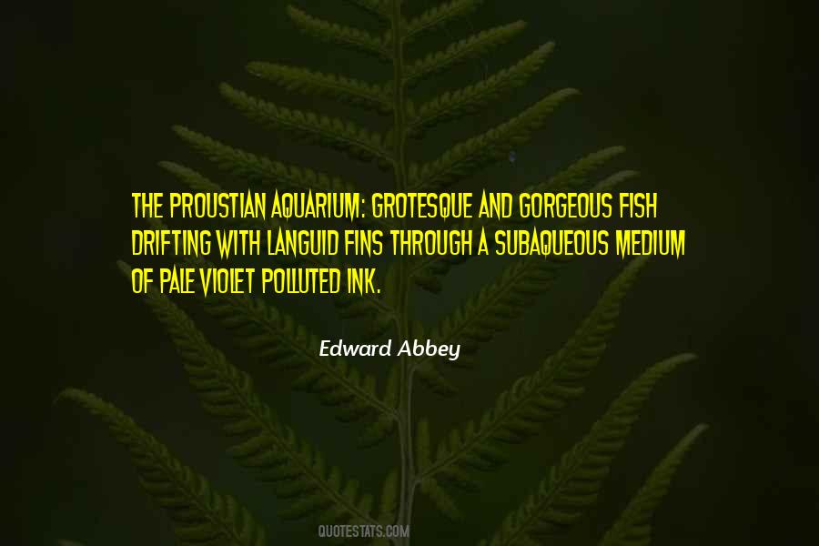 Quotes About Aquarium Fish #1562273