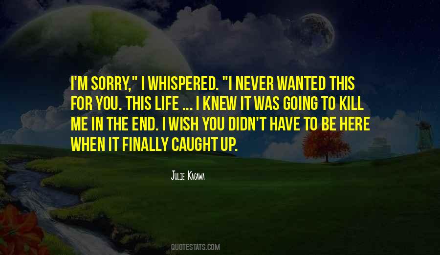 Love Sorry Quotes #144685