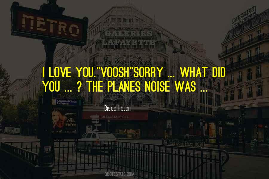 Love Sorry Quotes #431089