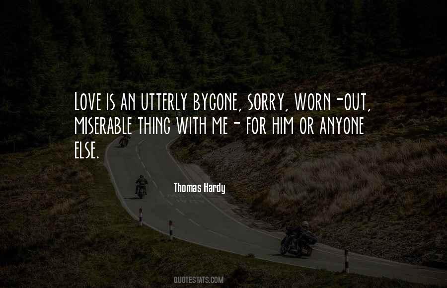 Love Sorry Quotes #539608