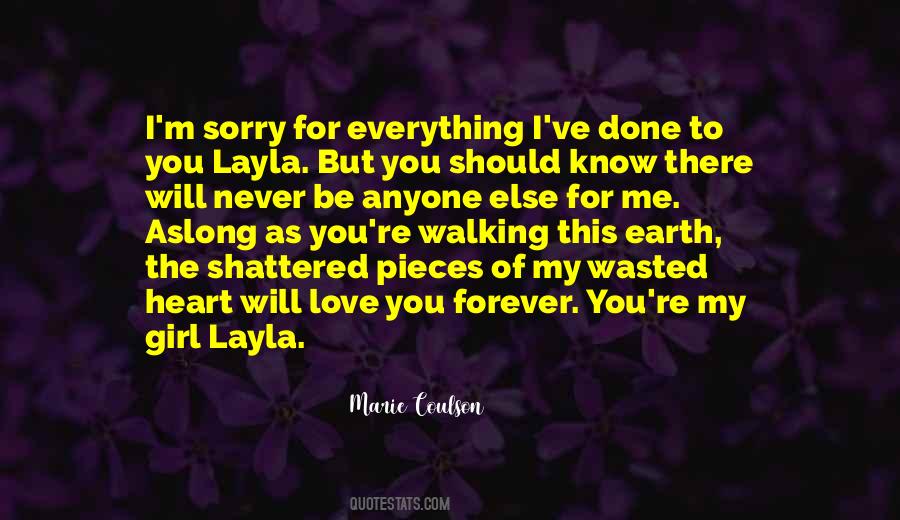 Love Sorry Quotes #574943