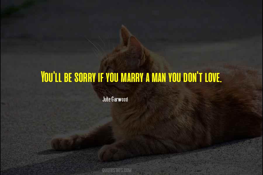 Love Sorry Quotes #79079