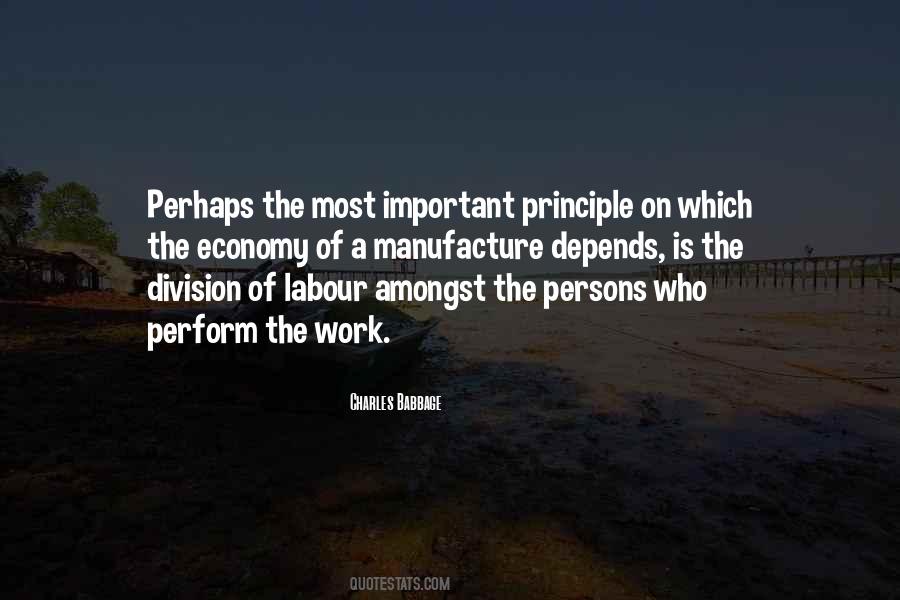 Division Of Labour Quotes #159807