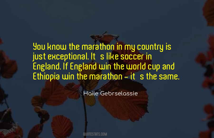 Quotes About The World Cup #129084