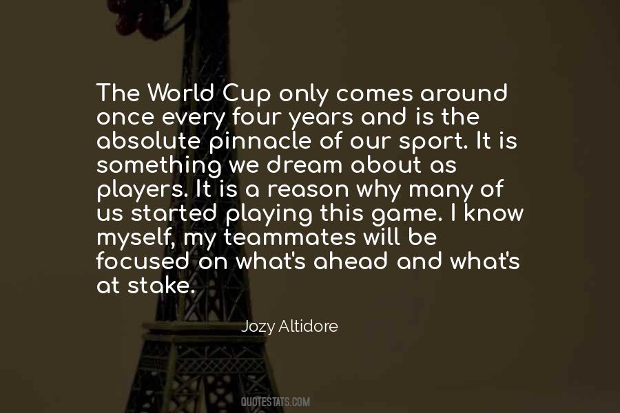 Quotes About The World Cup #256251