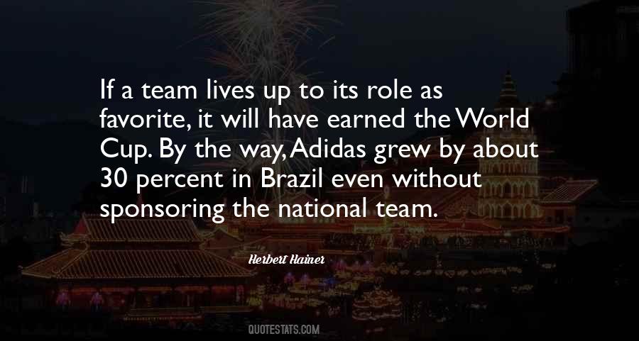 Quotes About The World Cup #786829