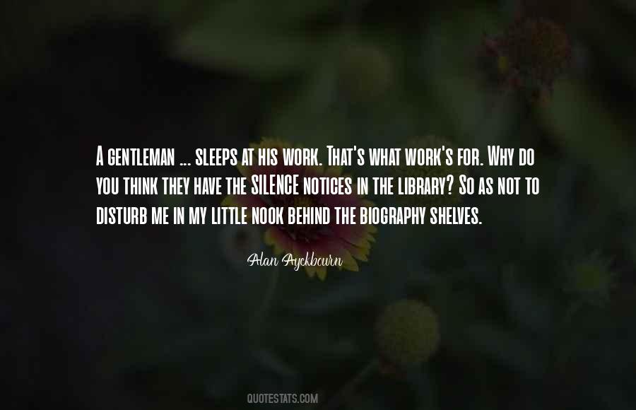 Quotes About Silence In The Library #91424