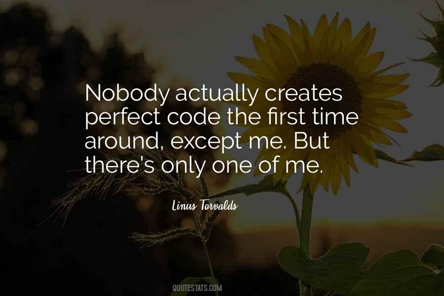 Quotes About Nobody's Perfect #689105