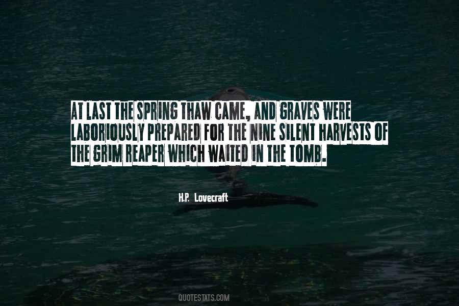 Quotes About Spring Thaw #168918