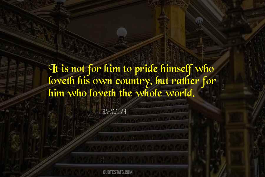 Quotes About Country Pride #626125