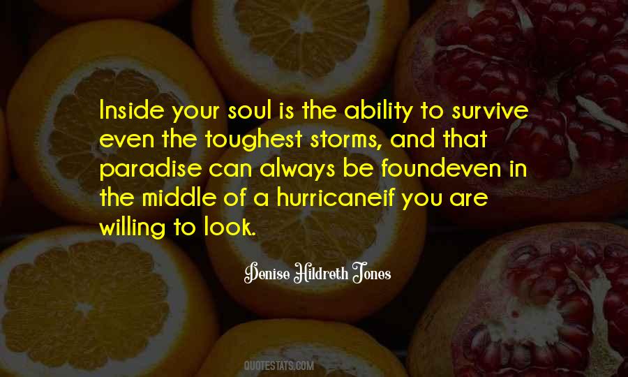 A Hurricane Quotes #350952