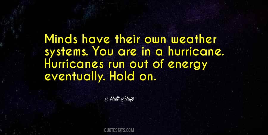 A Hurricane Quotes #541500