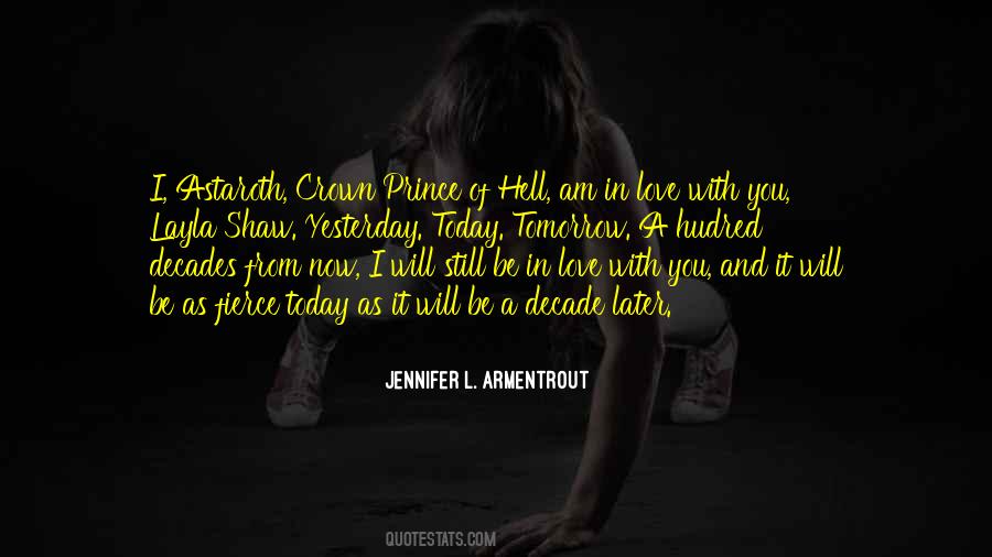 Quotes About Yesterday Today Tomorrow #132587