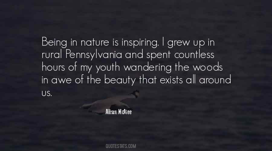 Quotes About Being In Awe Of Nature #1739148