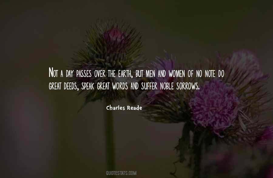 Quotes About Noble Deeds #1485353