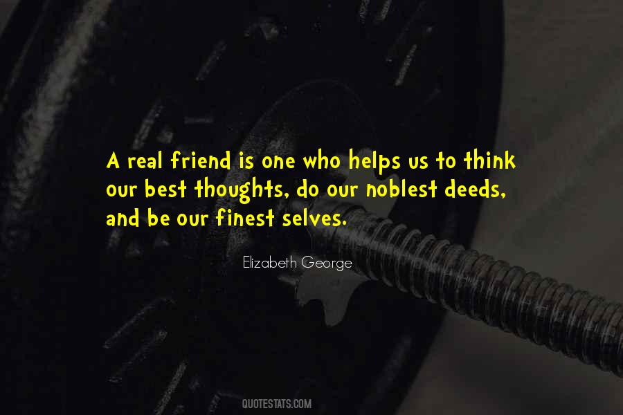 Quotes About Noble Deeds #215230