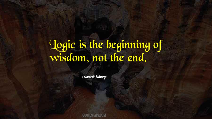 Quotes About Logic And Wisdom #1174809 Quotes About Logic And Wisdom #1174809