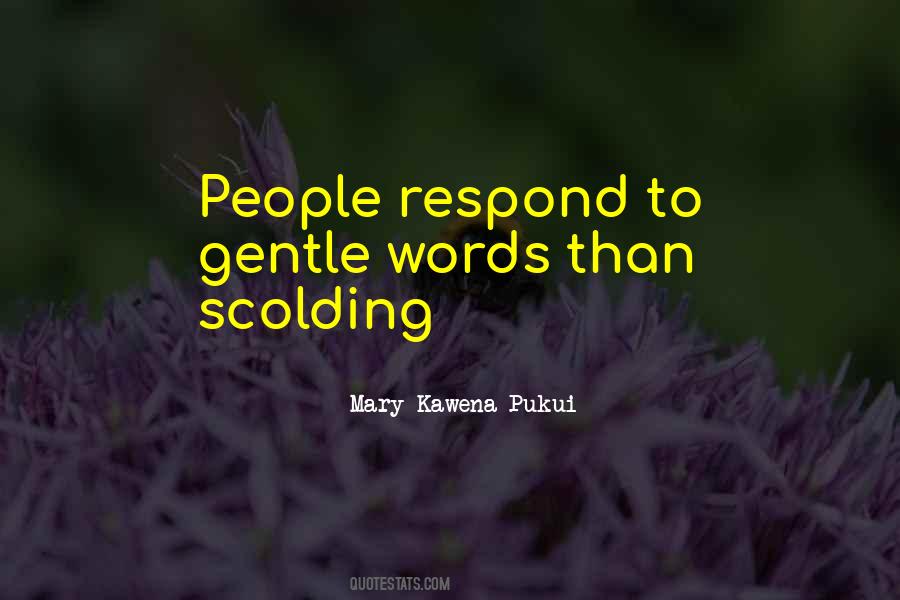 Quotes About Scolding #1845967