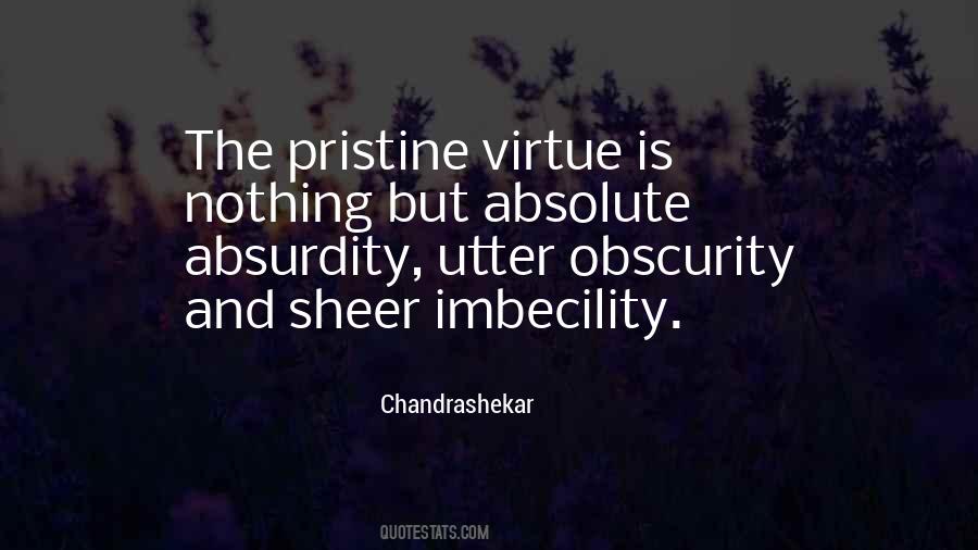 Quotes About Pristine #838783