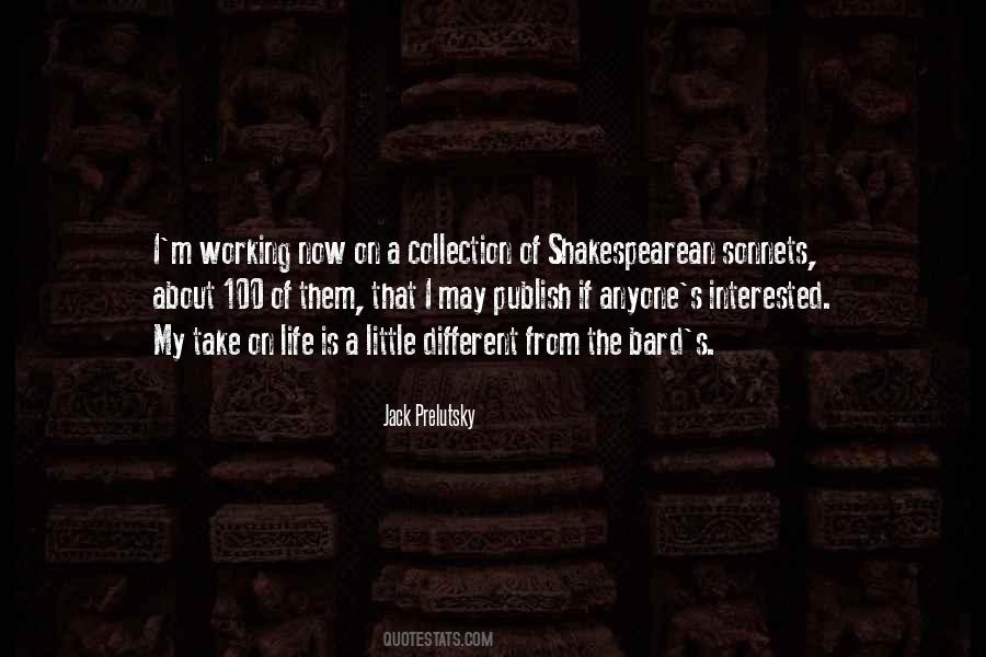 Quotes About The Bard #1356879
