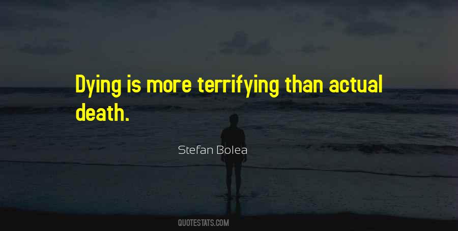 Quotes About Terrifying #1389815