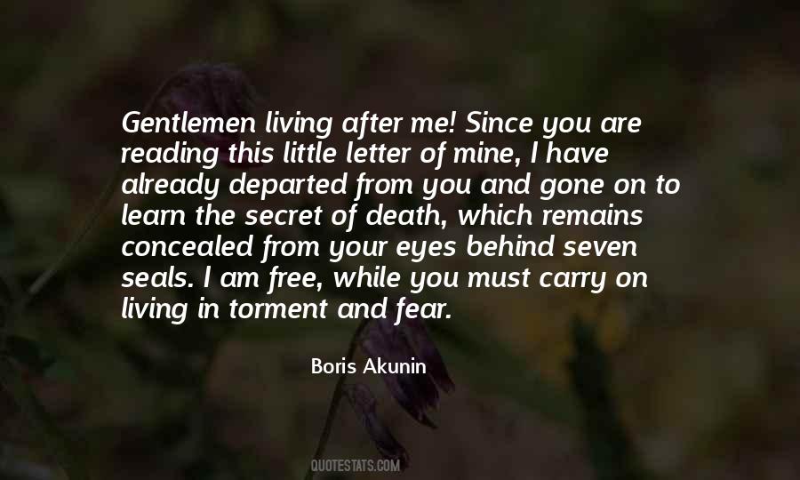 Quotes About Living After Death #1780314