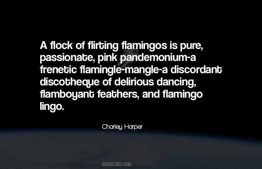 Quotes About Flamingos #401052