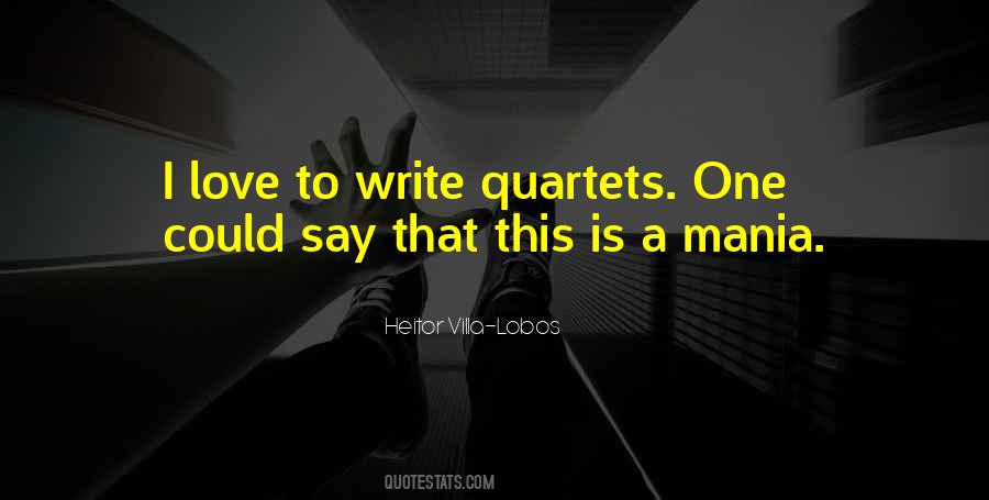 Quotes About Quartets #1764755