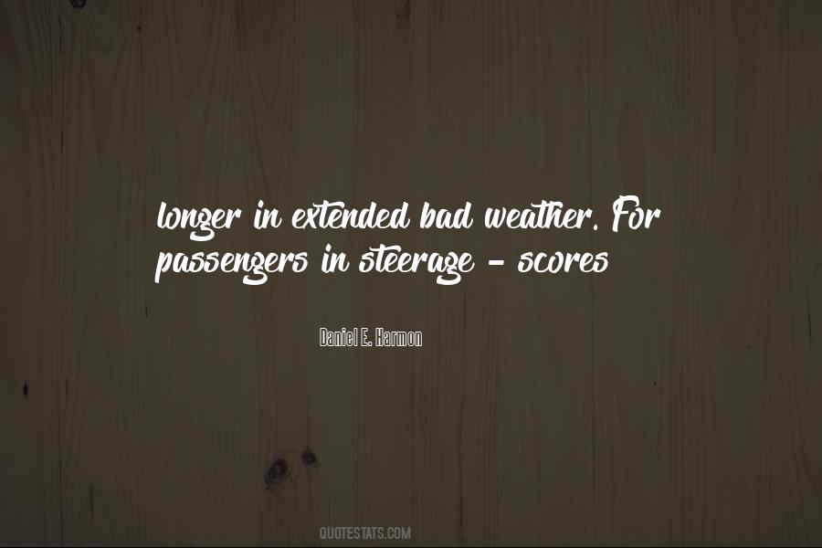 Quotes About Bad Weather #1226909