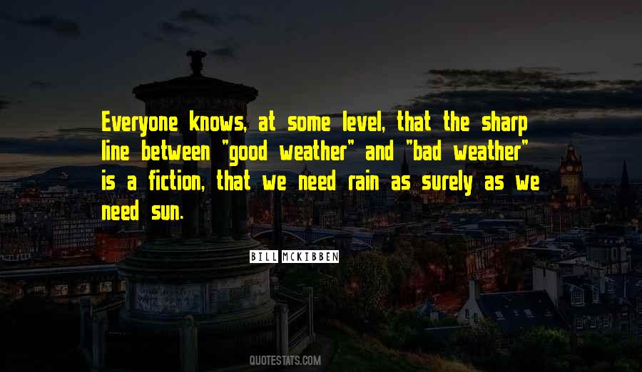 Quotes About Bad Weather #1502814