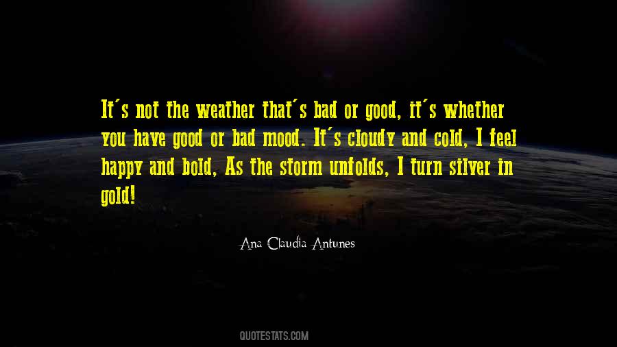 Quotes About Bad Weather #1797432