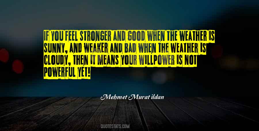 Quotes About Bad Weather #218968