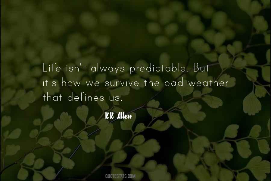 Quotes About Bad Weather #477709