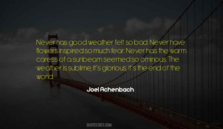 Quotes About Bad Weather #95488