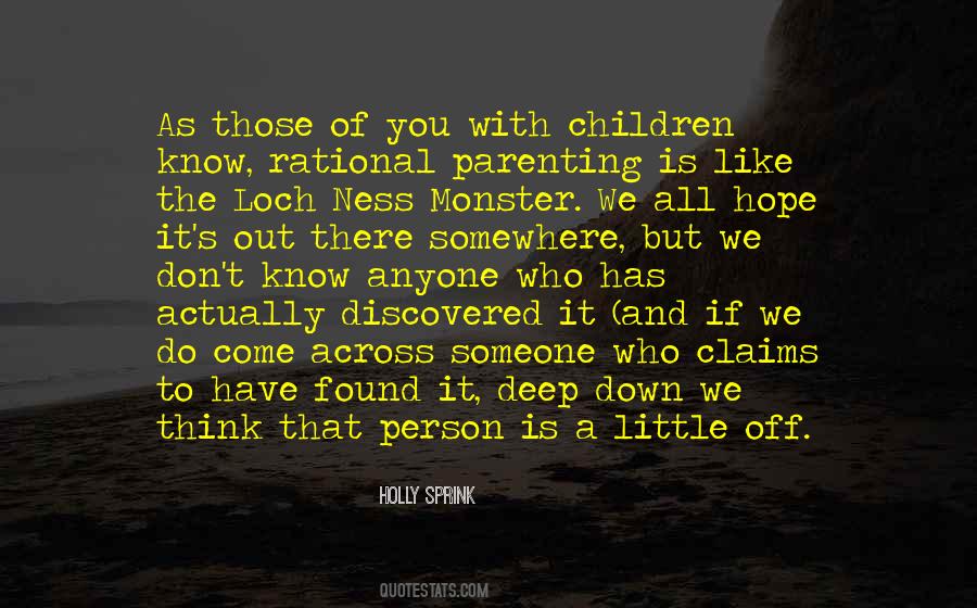 Quotes About Loch Ness #559655