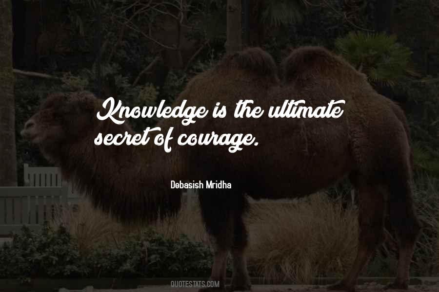 Secret Knowledge Quotes #1079693